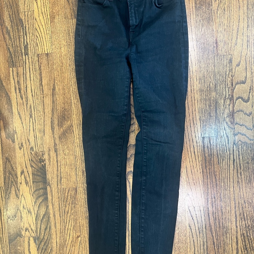 J Brand Black Maria high waisted jeans
